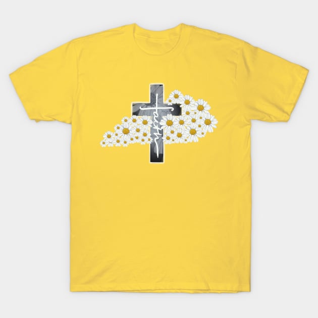 Kentucky State Faith and Daisies T-Shirt by Sheila’s Studio